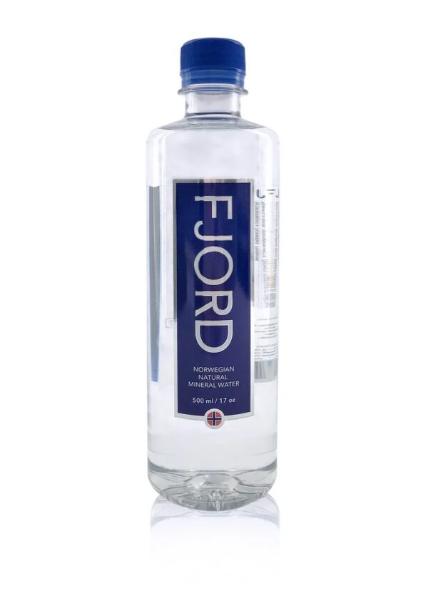 Norwegian Fjord Water in bottle