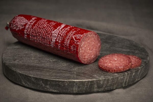 Red wine sausage from norway