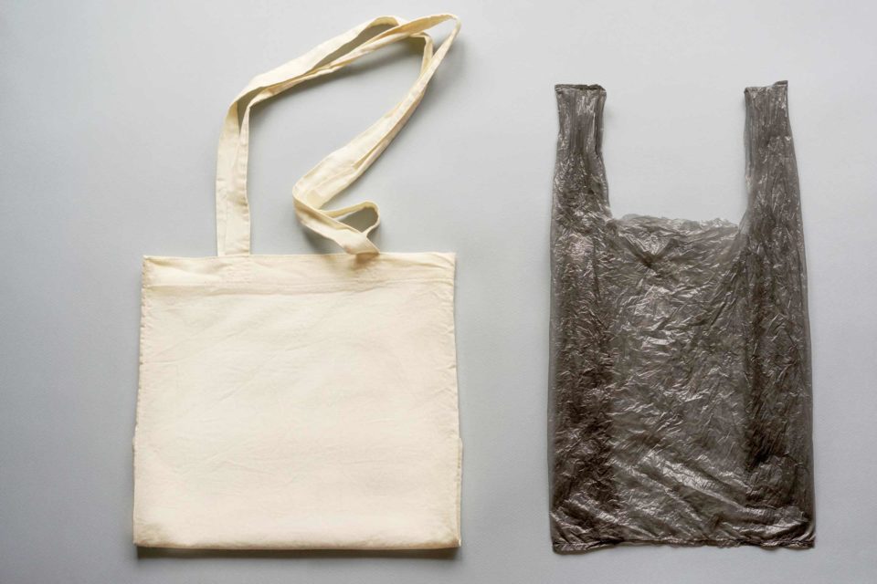 Most envoirement friendly: plastic, cloth or paper